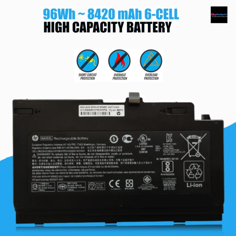 Original Laptop Battery AA06XL for HP