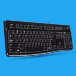 Logitech K120 Wired Keyboard for Windows, USB Plug-and-Play, Full-Size, Spill-Resistant, Curved Space Bar, Compatible with PC, Laptop