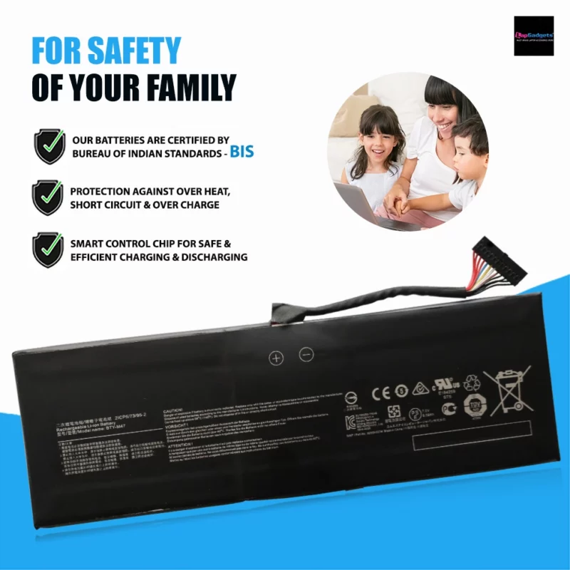 MSI Original Laptop battery BTY-M47,Msi original laptop battery bty m47 specifications, Msi original., laptop battery bty m47 replacement, Msi original laptop battery bty m47 review,msi laptop battery, msi battery, msi laptop battery replacement, laptop battery for msi