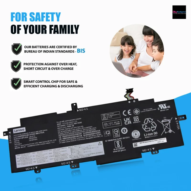 Original Battery for Lenovo L20L4P72, Original battery for lenovo l20l4p72 review, Original battery for lenovo l20l4p72 replacement, lenovo laptop battery price, lenovo battery price, lenovo original battery price, lenovo laptop original battery price