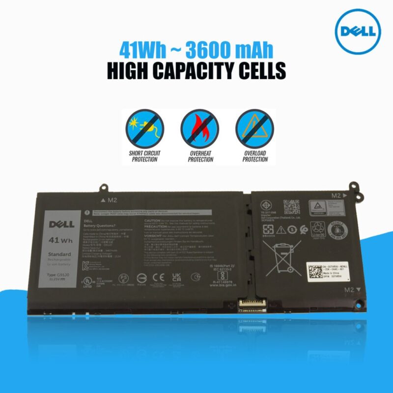 Dell G91J0 Battery for Dell Vostro 3510