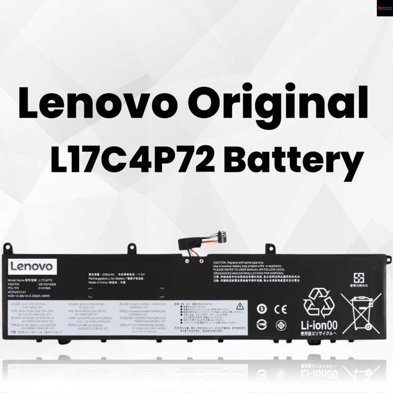 L17C4P72 Original Laptop Battery