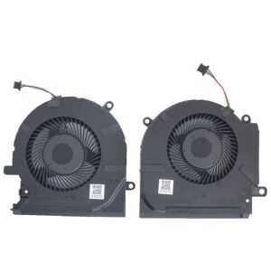 New Laptop CPU+GPU Cooling Fan for HP OMEN 15-EK 15-EN TPN-Q236 15-EK0023DX 15-EK0020CA 15-EK0013DX 15-EK0008CA Series M04216-001 ND8CC02-19J22 M04215-001 ND8CC02-19J23 DC12V Fan