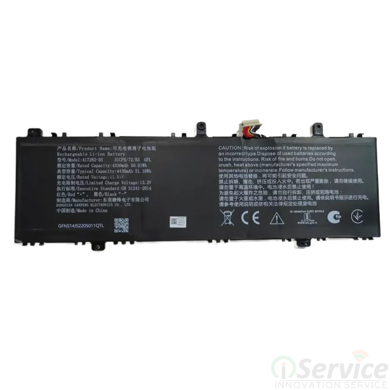 infinix 417282-3s Laptop Battery