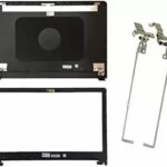 LapGadgets Laptop Full Body Casing for Dell Vostro/Inspiron 15 3562 3565 3567 3568 – Top Cover Bezel with Hinges, Palmrest & Bottom Base Case