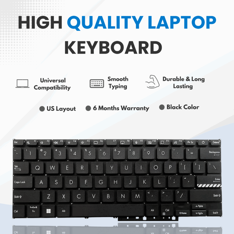 ASUS VivoBook X1404 Keyboard