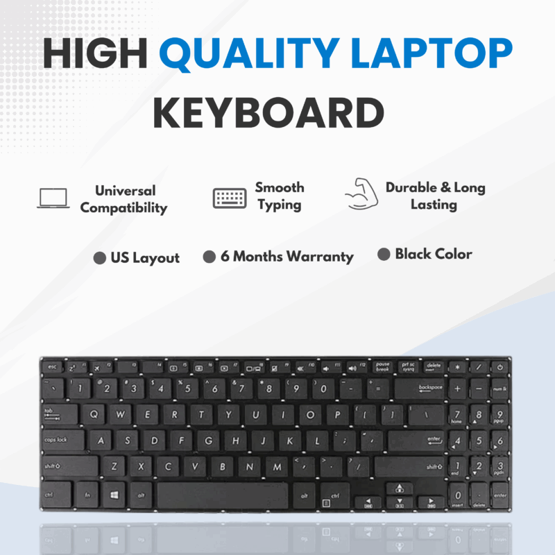 ASUS X507 Keyboard