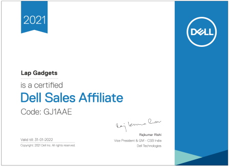 DELL-CERTIFICATE DELL-CERTIFICATE
