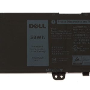 New 11.4V 38Wh/3166mAh 3-Cell F62G0 Laptop Battery Replace for Dell Inspiron 13 5370 7370 7373 7380 7386 Vostro 13-5370-D1505G Series Notebook F62GO RPJC3 39DY5